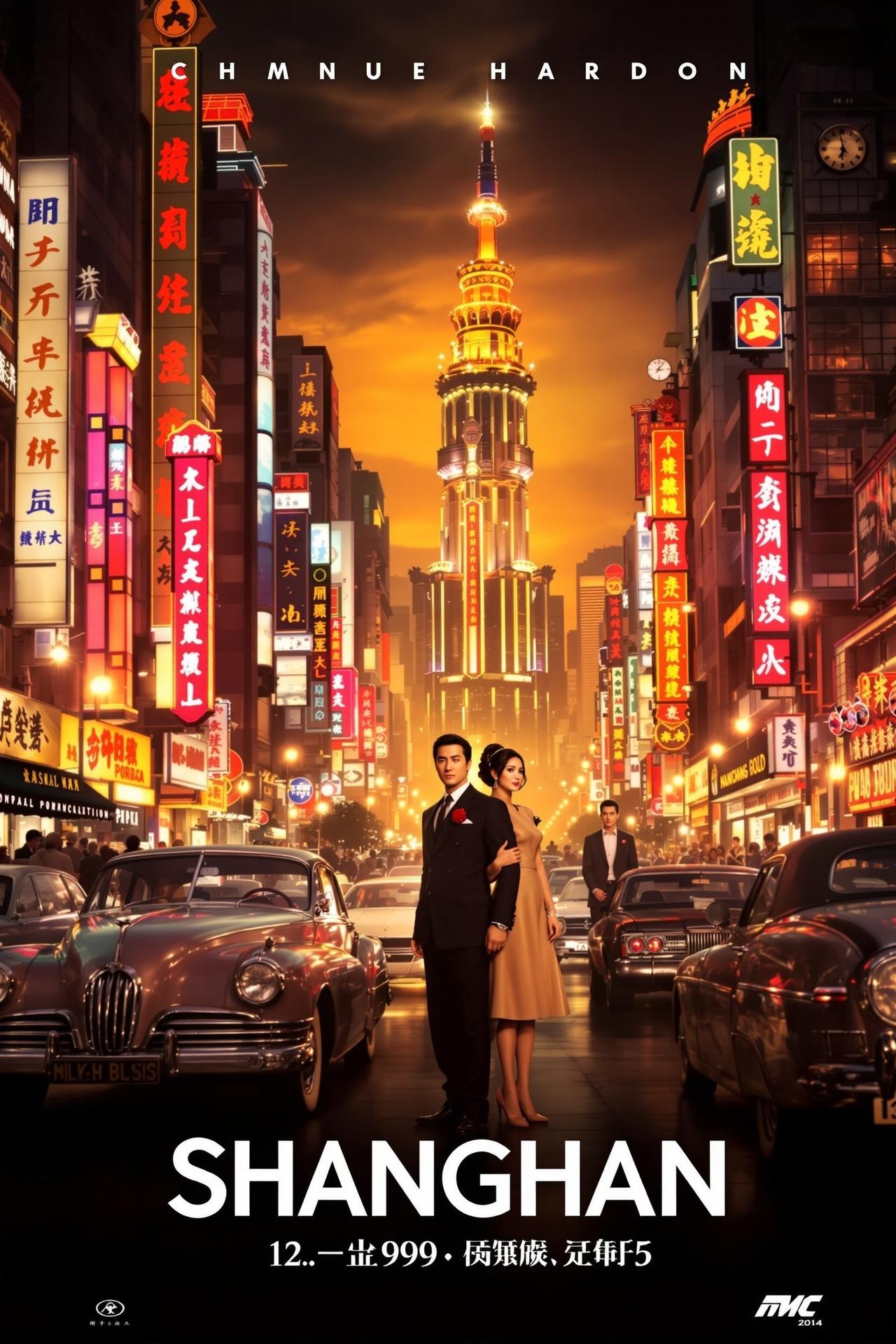 繁花(2023) 剧情影视海报 - 导演王家卫 - 九九影视