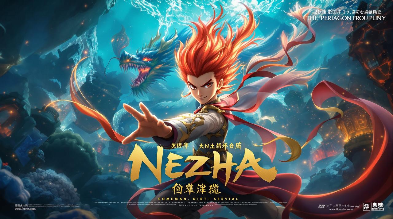 《哪吒之魔童闹海》定档2025春节，预告片首曝 - 行业资讯配图 - 九九影视